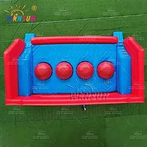 Extreme Ball Run Inflatable Wipeout Game