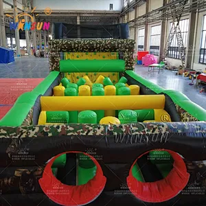 Commercial Inflatable Obstacle Course Game Theme