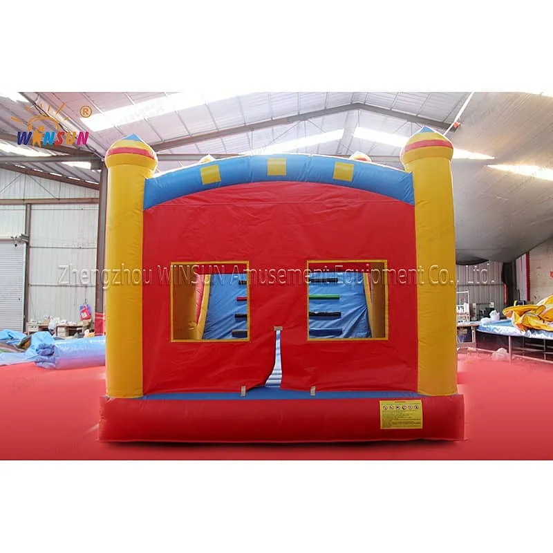 3-in-1 water slide with jumping castle