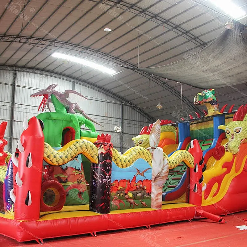 Inflatable Giant Dinosaur Park