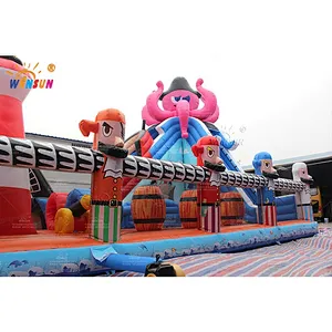 Inflatable Pirate Ship Trampoline
