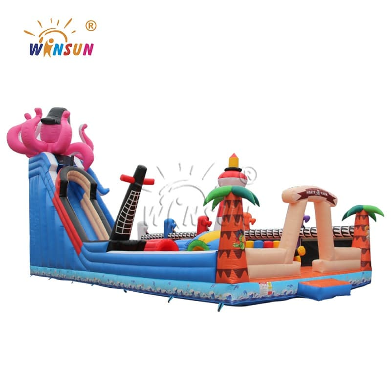 Inflatable Pirate Ship Trampoline