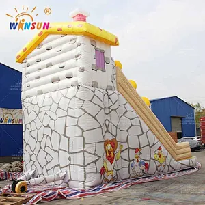 Inflatable Chicken Coop Slide