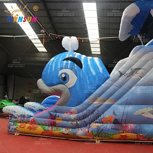 Inflatable Whale Slide
