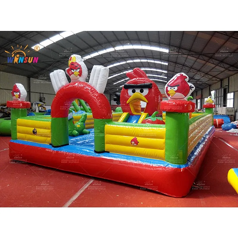 Inflatable Jumping Ground Angry Birds Theme