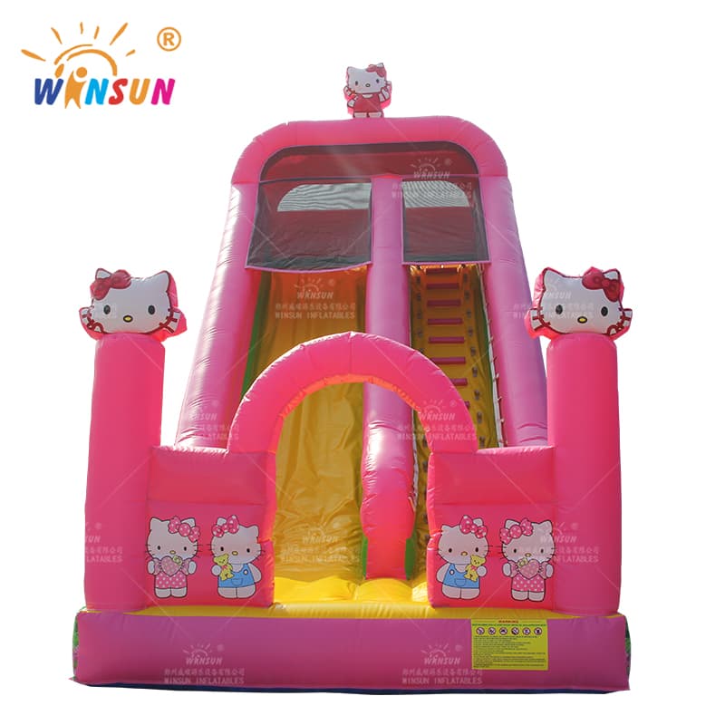 Hello-kitty Inflatable Slide