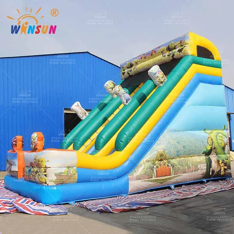 Shrek Inflatable Slide