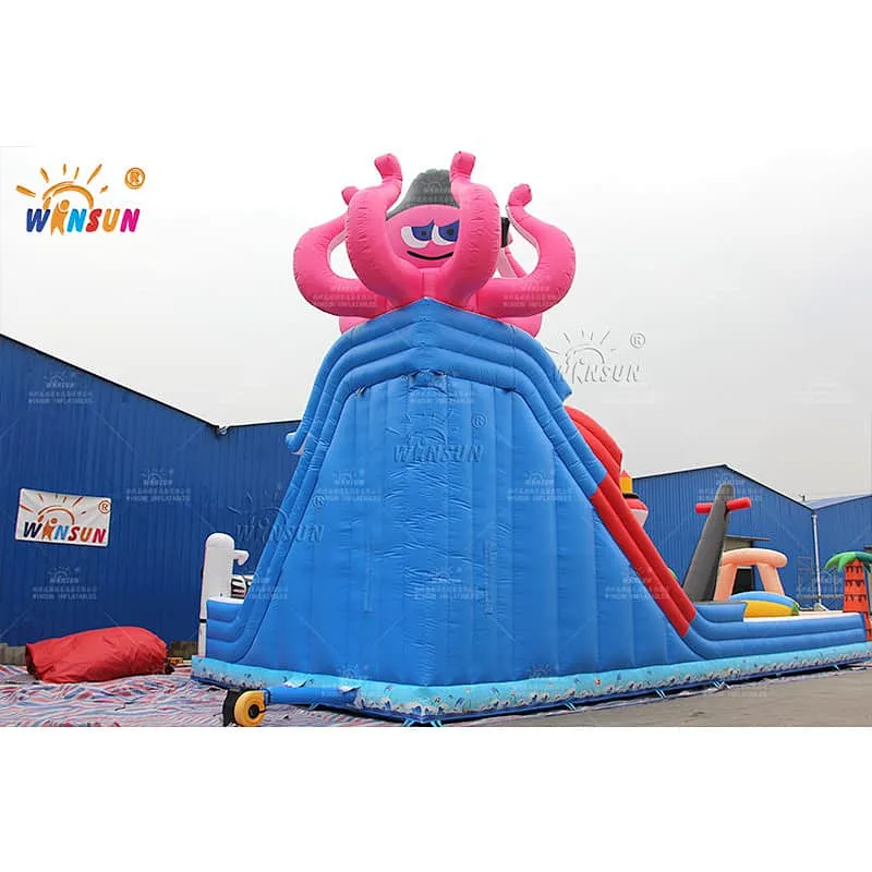 Inflatable Pirate Ship Trampoline