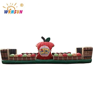 Inflatable Bungee Bobbing for Apples