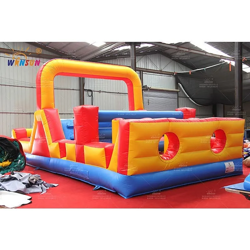 Inflatable obstacle course for kids