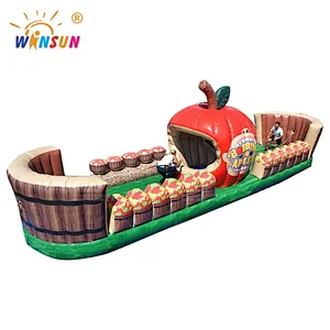 Inflatable Bungee Bobbing for Apples
