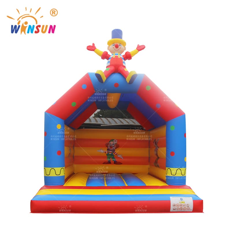 Custom Inflatable Bounce House Clown Theme