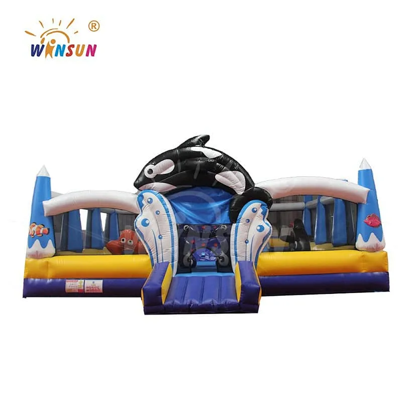 Dolphin Inflatable Fun City