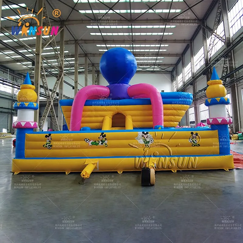 Commercial Giant Inflatable Fun City Octopus theme