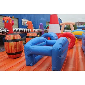 Inflatable Pirate Ship Trampoline