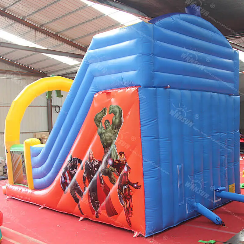 The Avengers Inflatable slide