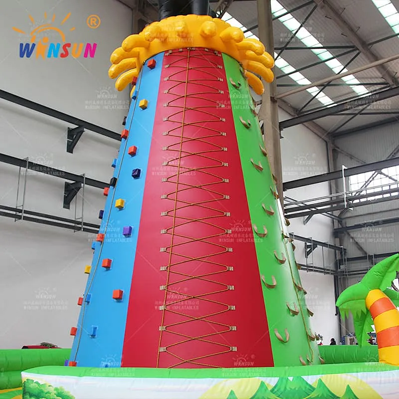 Inflatable Rock Climbing Interactive Game