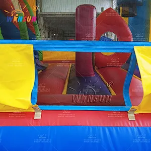 Inflatable Crayon Combo Wet Slide