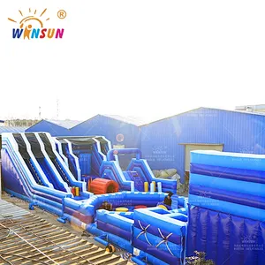 Giant Inflatable Amusement Park Game Center