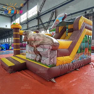 Custom Inflatable Combo Dionsaur Theme