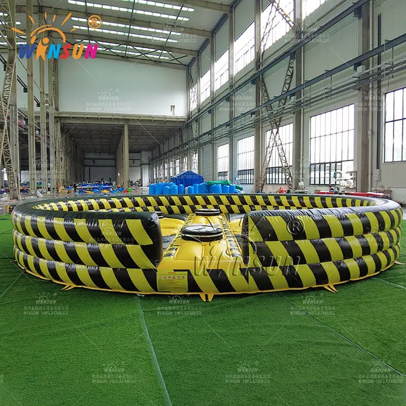 Wipeout Sweeper Inflatable Meltdown Mat