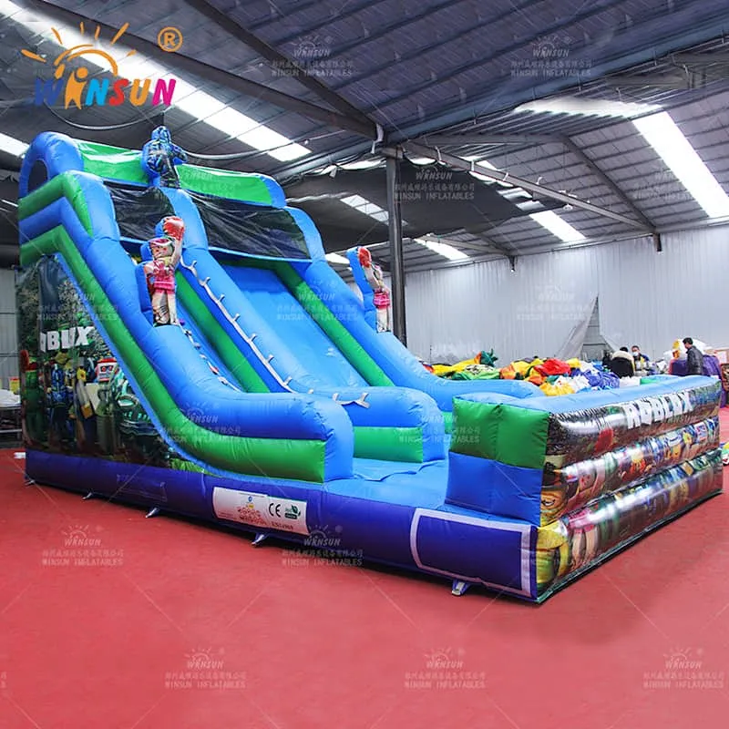Roblox Themed Inflatable Slide