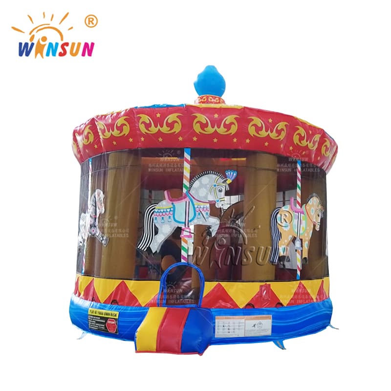 Carousel Inflatable Bounce House