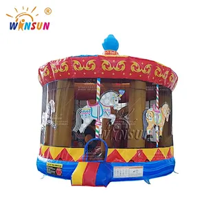 Carousel Inflatable Bounce House