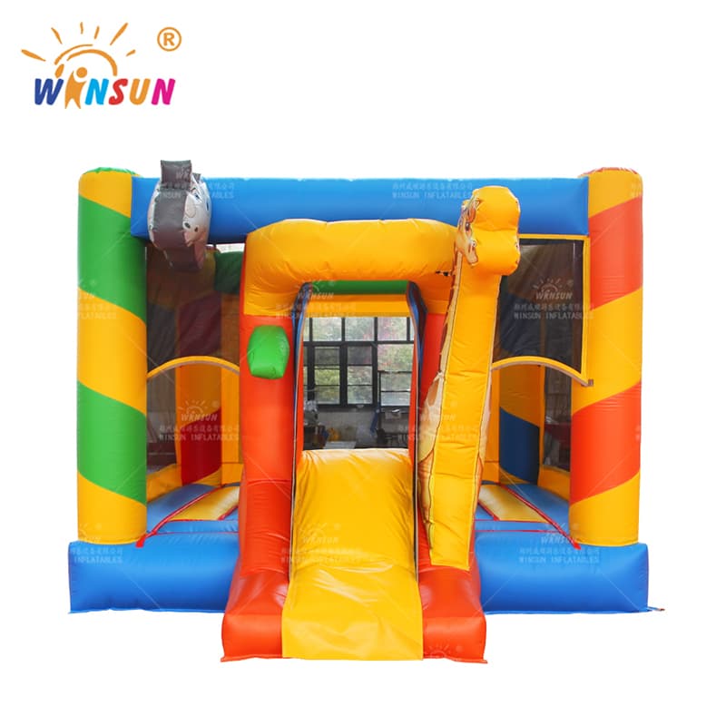 Custom Inflatable Jumping Castle Animals Theme