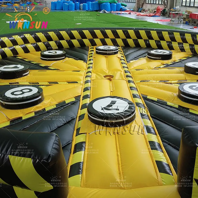Wipeout Sweeper Inflatable Meltdown Mat