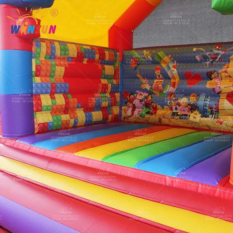 Lego Theme Inflatable Bouncer