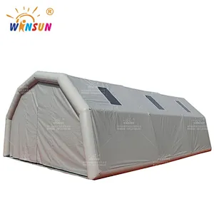Gray Airtight Inflatable Tunnel Tent