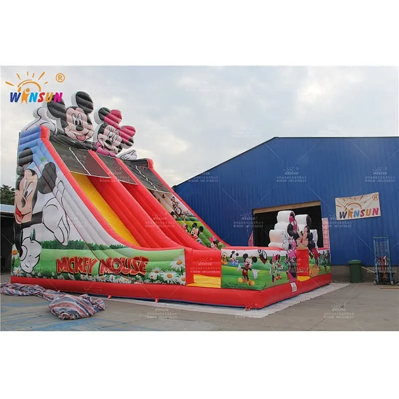 Giant Mickey Mouse slide