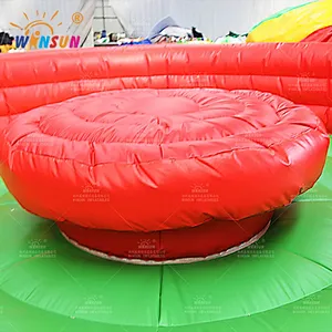 Inflatable Jousting Arena with Sticks safety Helmets