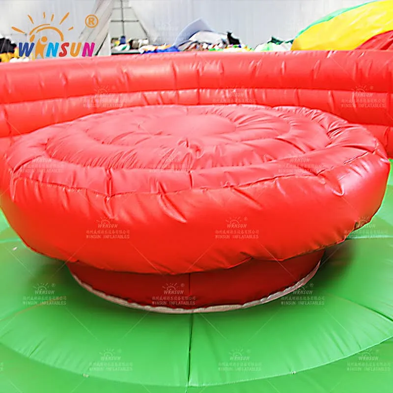 Inflatable Jousting Arena with Sticks safety Helmets