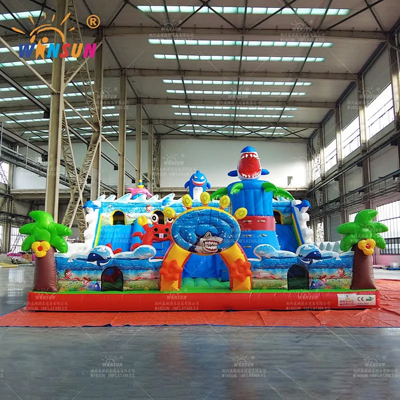 Giant Inflatable Funland Ocean World Theme
