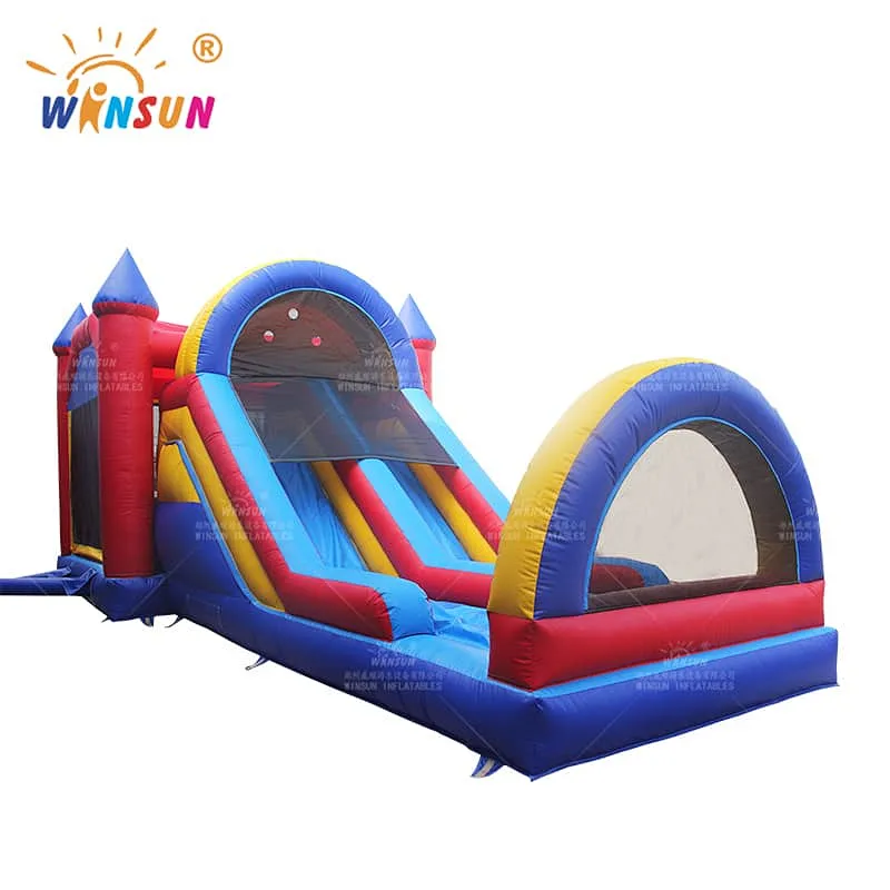 Inflatable Jumping Castle Dual Lane Slide