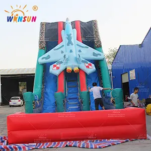 Military Inflatable Water Slide