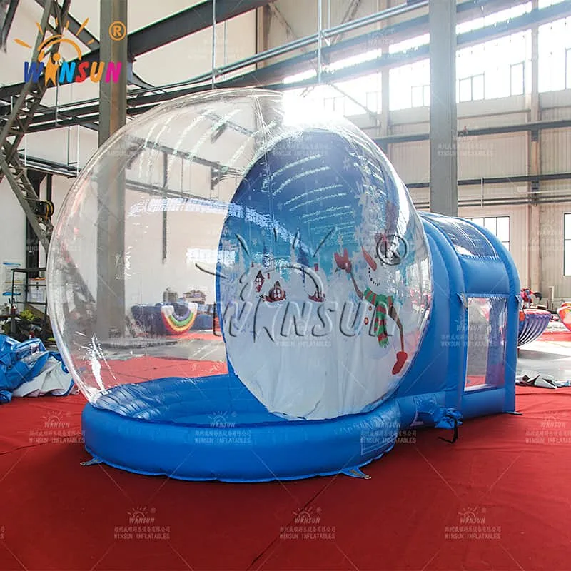 Custom Inflatable Snow Globe Christmas Events