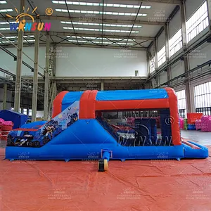Custom Inflatable Obstacle Course Batman Theme