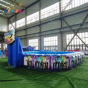 Mobile Inflatable Roller Skating Rink
