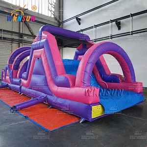 Custom Inflatable Obstacle Course Race Game