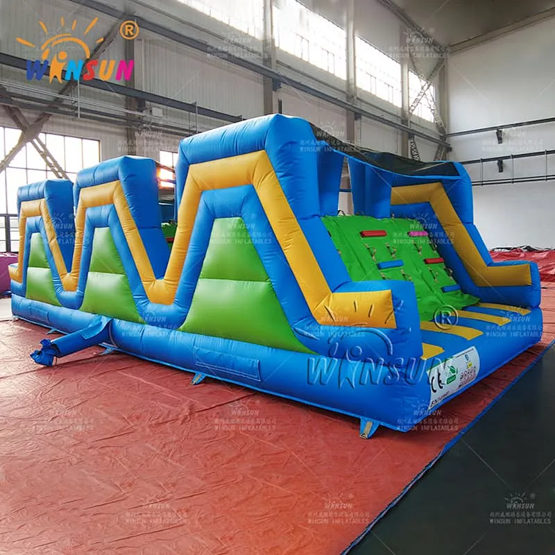 Commercial Inflatable Slide Obstacle Course