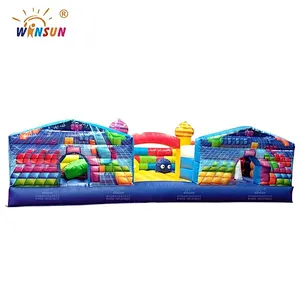 Inflatable game bouncer
