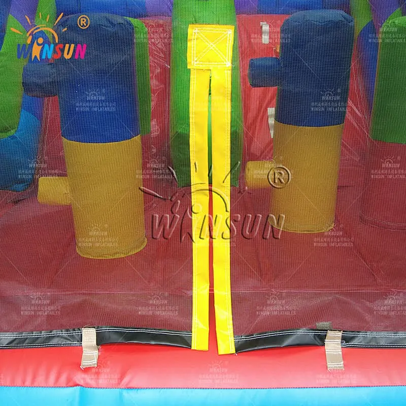 Building Blocks Inflatable slide