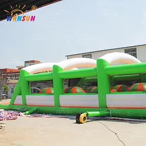 5k Run Inflatable Wipeout Obstacle Course