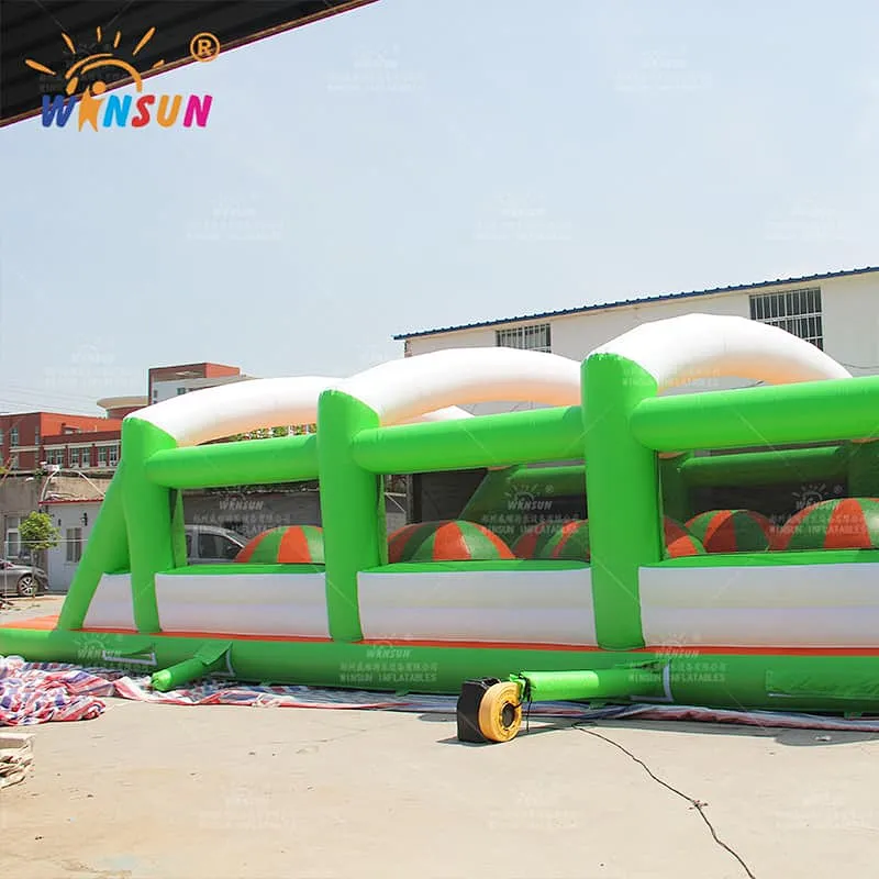 5k Run Inflatable Wipeout Obstacle Course