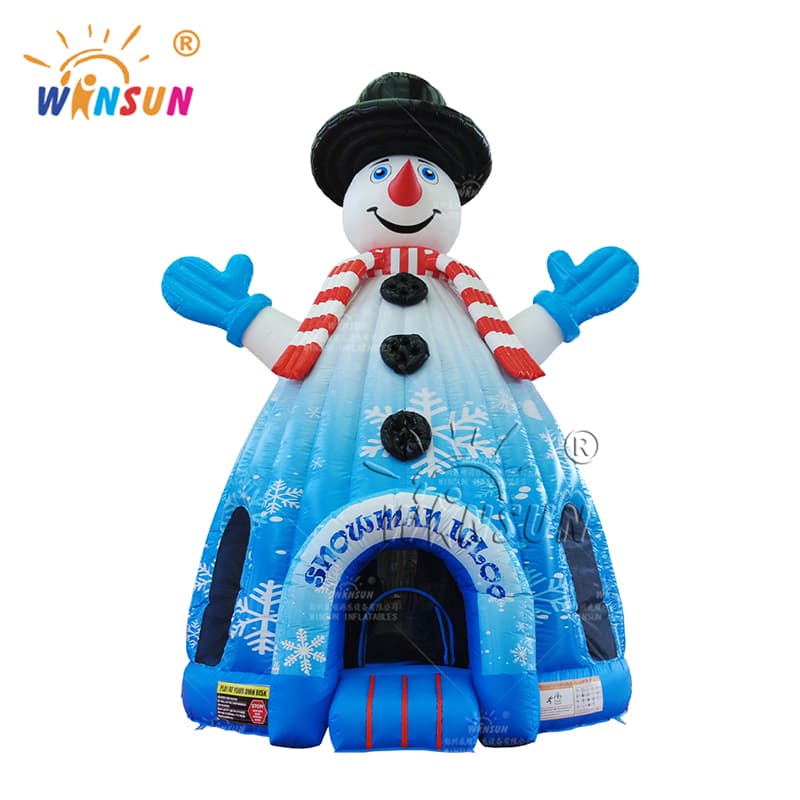 Inflatable Snowman Bounce House
