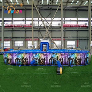 Mobile Inflatable Roller Skating Rink