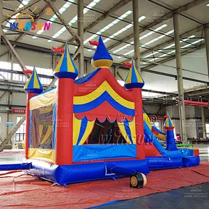 Carnival 5_IN_1 Inflatable Combo with pool